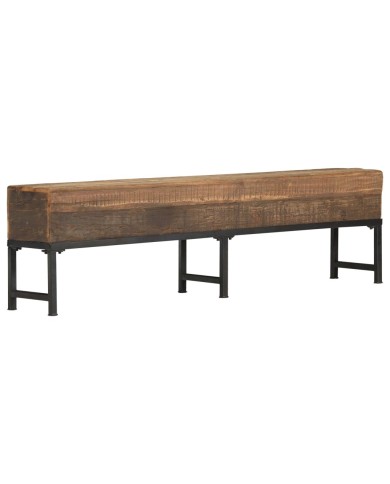 Banc 160 cm Bois de récupération massif