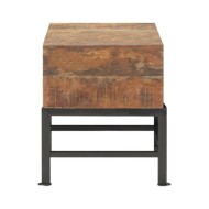 Tabouret 35x35x40 cm Bois de récupération solide