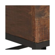 Tabouret 35x35x40 cm Bois de récupération solide