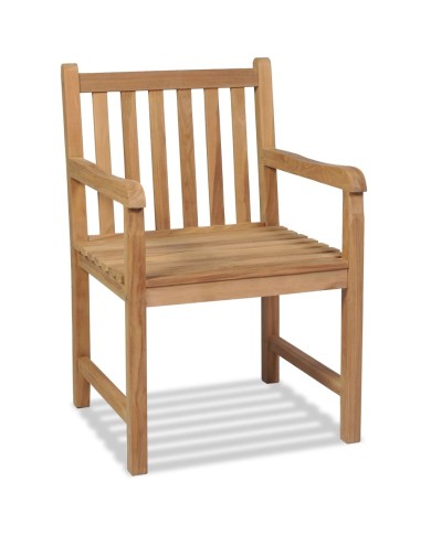 Chaises d'extérieur 2 pcs Bois de teck solide