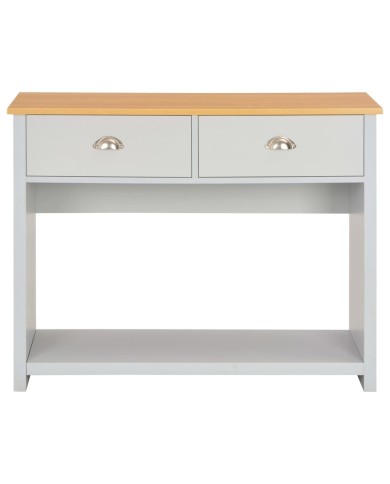 Table console Gris 97 x 35 x 76 cm