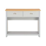 Table console Gris 97 x 35 x 76 cm