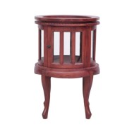 Armoire de vitrine Marron 50x50x76 cm Bois d'acajou massif