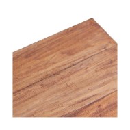 Table basse 60 x 45 x 23 cm Bois de récupération solide