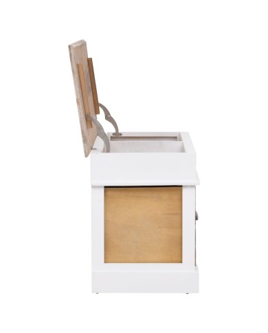Banc d'entrée 70 x 35 x 45 cm Bois de Paulownia