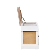 Banc d'entrée 70 x 35 x 45 cm Bois de Paulownia
