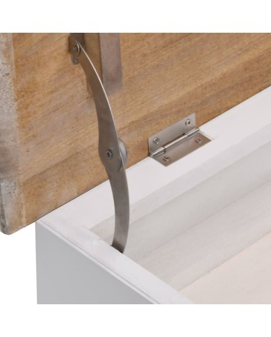 Banc d'entrée 70 x 35 x 45 cm Bois de Paulownia