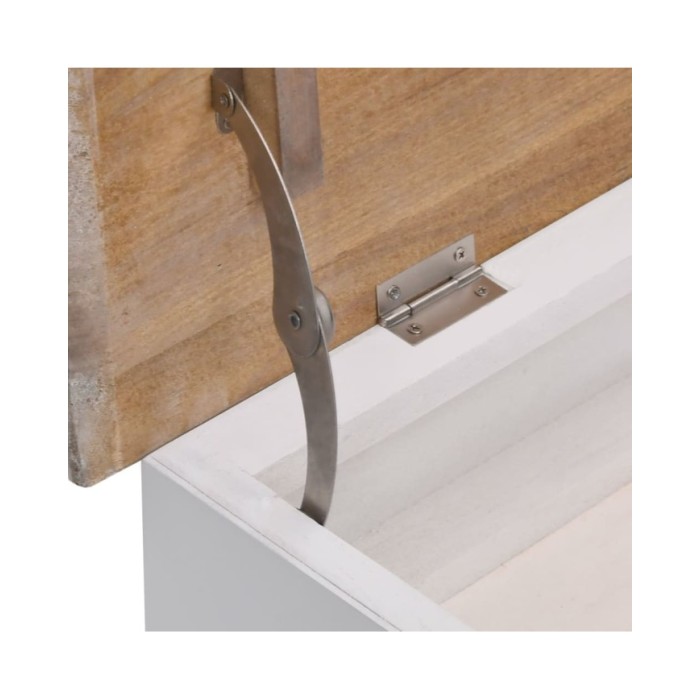 Banc d'entrée 70 x 35 x 45 cm Bois de Paulownia