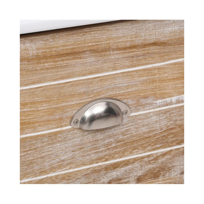 Banc d'entrée 70 x 35 x 45 cm Bois de Paulownia