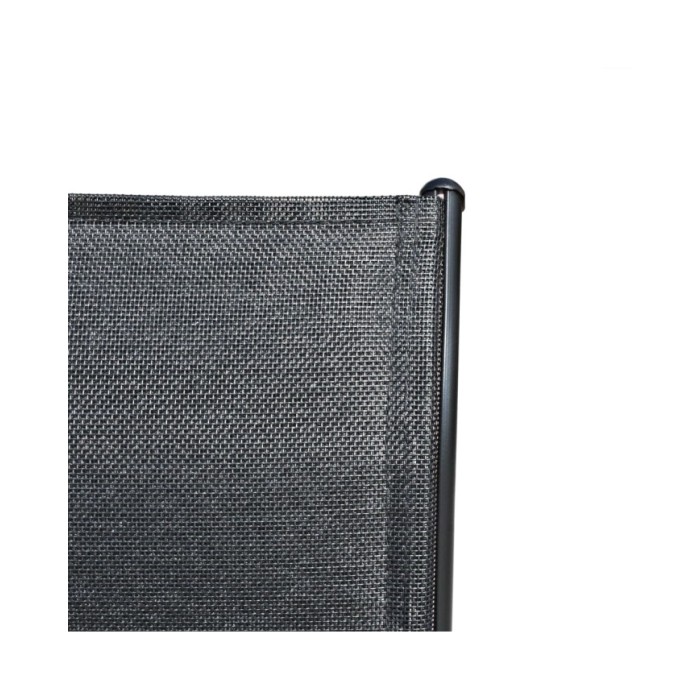 Ensemble de bistro 3 pcs Acier Noir