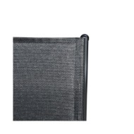 Ensemble de bistro 3 pcs Acier Noir
