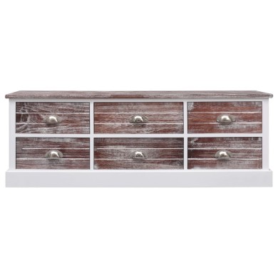 Banc d'entrée Marron 115x30x40 cm Bois