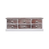 Banc d'entrée Marron 115x30x40 cm Bois