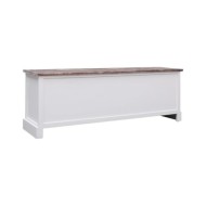 Banc d'entrée Marron 115x30x40 cm Bois