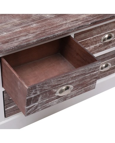 Banc d'entrée Marron 115x30x40 cm Bois
