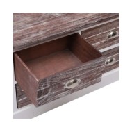 Banc d'entrée Marron 115x30x40 cm Bois