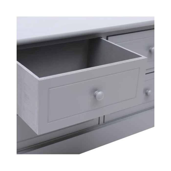 Banc d'entrée Gris foncé 115x30x40 cm Bois