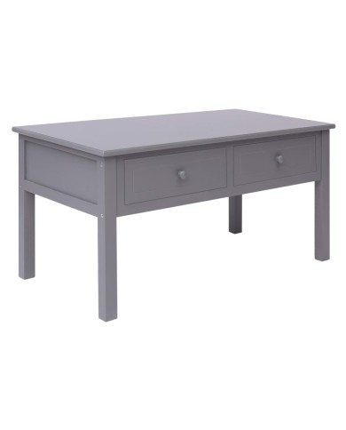 Table basse Gris 100 x 50 x 45 cm Bois