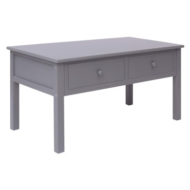 Table basse Gris 100 x 50 x 45 cm Bois