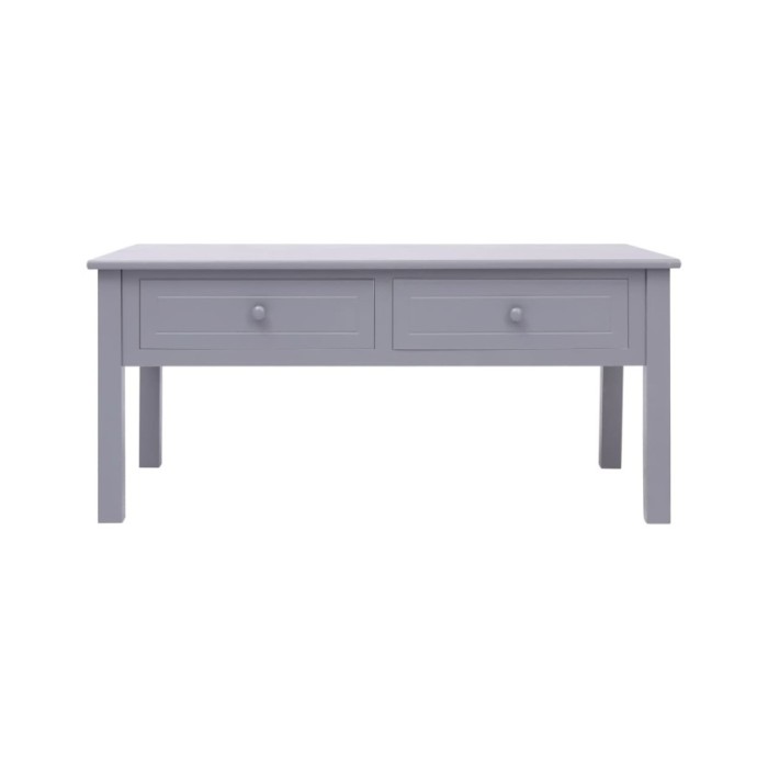 Table basse Gris 100 x 50 x 45 cm Bois