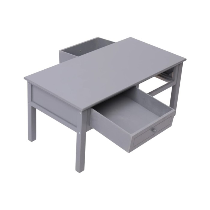 Table basse Gris 100 x 50 x 45 cm Bois