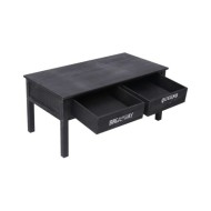 Table basse Noir 100 x 50 x 45 cm Bois