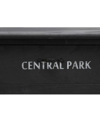 Table basse Noir 100 x 50 x 45 cm Bois