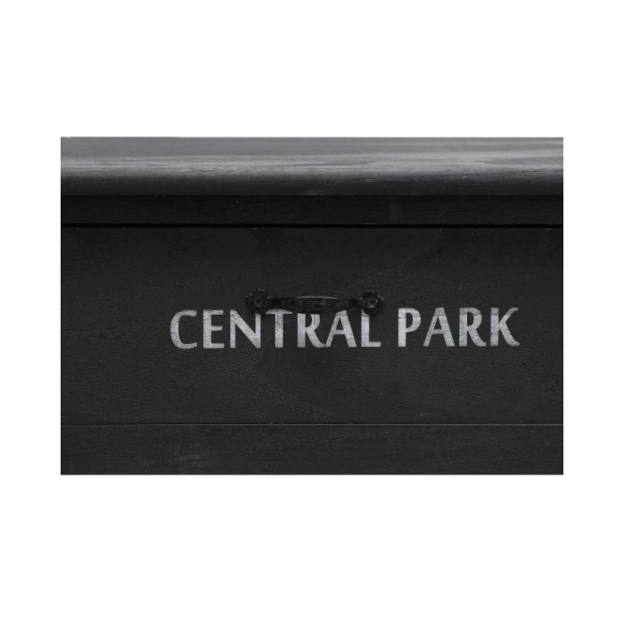 Table basse Noir 100 x 50 x 45 cm Bois