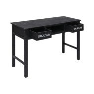 Table console Noir 110x45x76 cm Bois