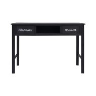 Table console Noir 110x45x76 cm Bois