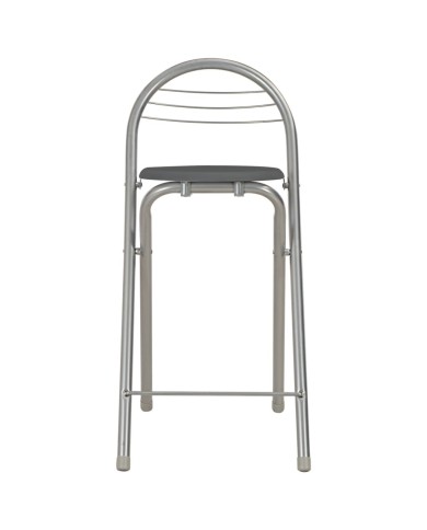 Ensemble de bar avec étagères 3 pcs Bois et acier Noir