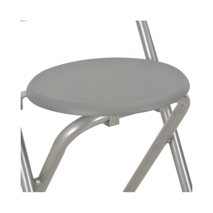 Ensemble de bar avec étagères 3 pcs Bois et acier Gris