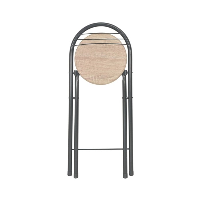 Ensemble de bar avec étagères 3 pcs Bois et acier
