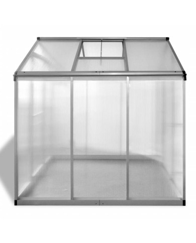 Serre Aluminium renforcé 3,46 m²