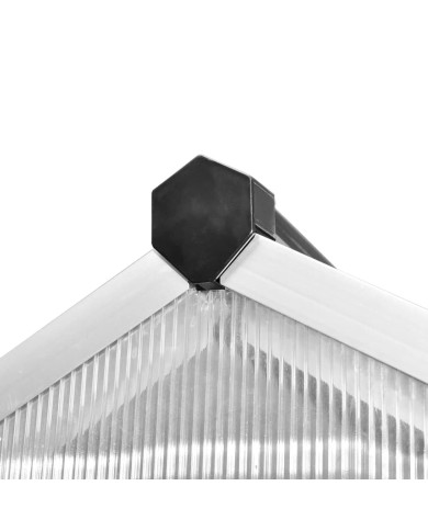 Serre Aluminium renforcé 3,46 m²