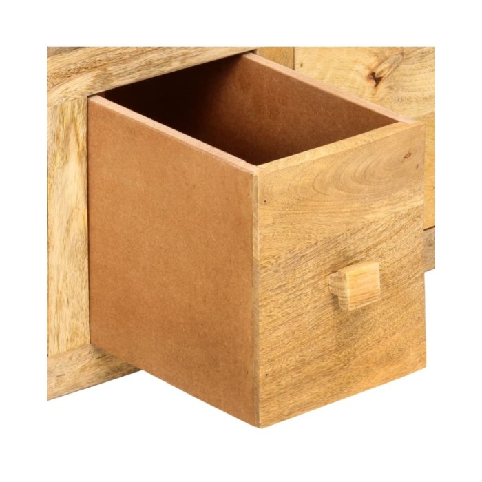 Table basse avec 4 tiroirs 90x50x35 cm Bois solide de manguier