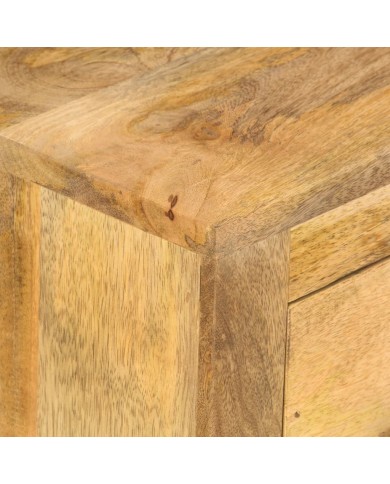Table basse avec 4 tiroirs 90x50x35 cm Bois solide de manguier