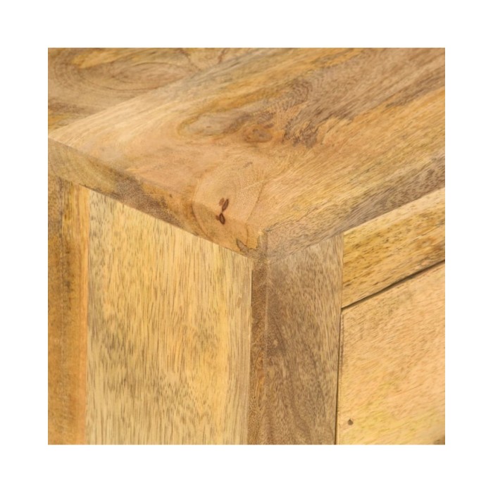 Table basse avec 4 tiroirs 90x50x35 cm Bois solide de manguier