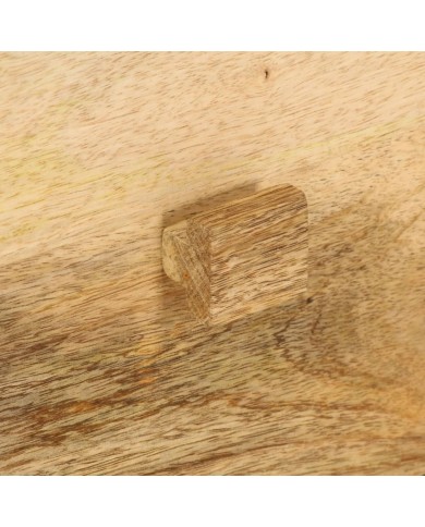 Table basse avec 4 tiroirs 90x50x35 cm Bois solide de manguier
