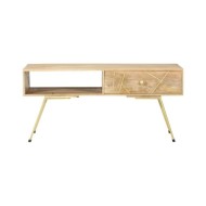 Table basse 95x50x42 cm Bois de manguier massif