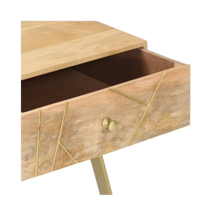 Table basse 95x50x42 cm Bois de manguier massif