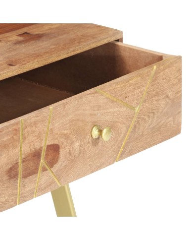 Table basse 95x50x42 cm Bois massif