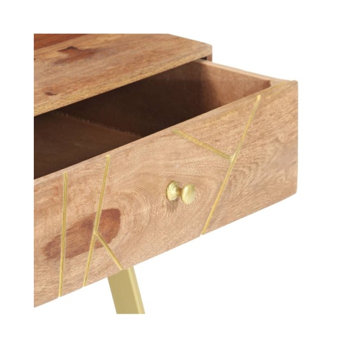 Table basse 95x50x42 cm Bois massif
