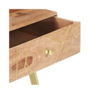 Table basse 95x50x42 cm Bois massif