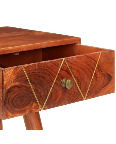 Table console 90x35x76 cm Bois d'acacia massif