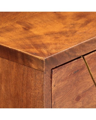 Table console 90x35x76 cm Bois d'acacia massif