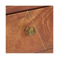 Table console 90x35x76 cm Bois d'acacia massif