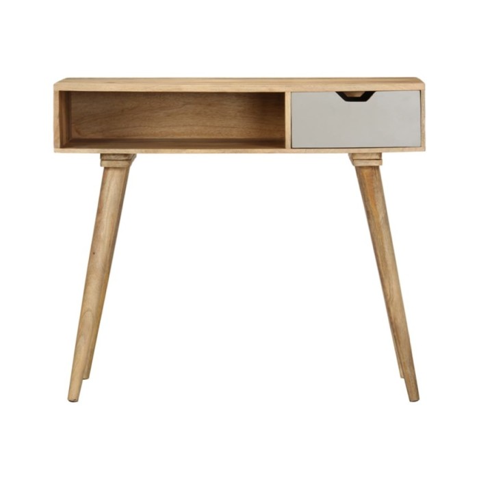 Table console 89x44x76 cm Bois de manguier massif