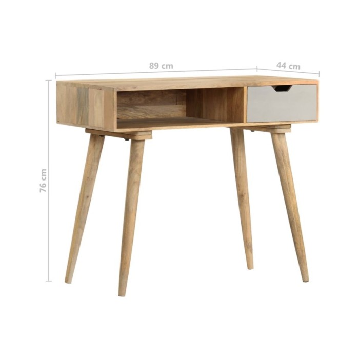 Table console 89x44x76 cm Bois de manguier massif