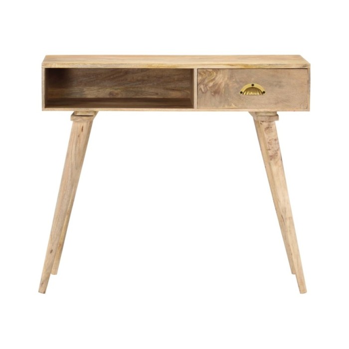 Table console 90x45x75 cm Bois de manguier massif